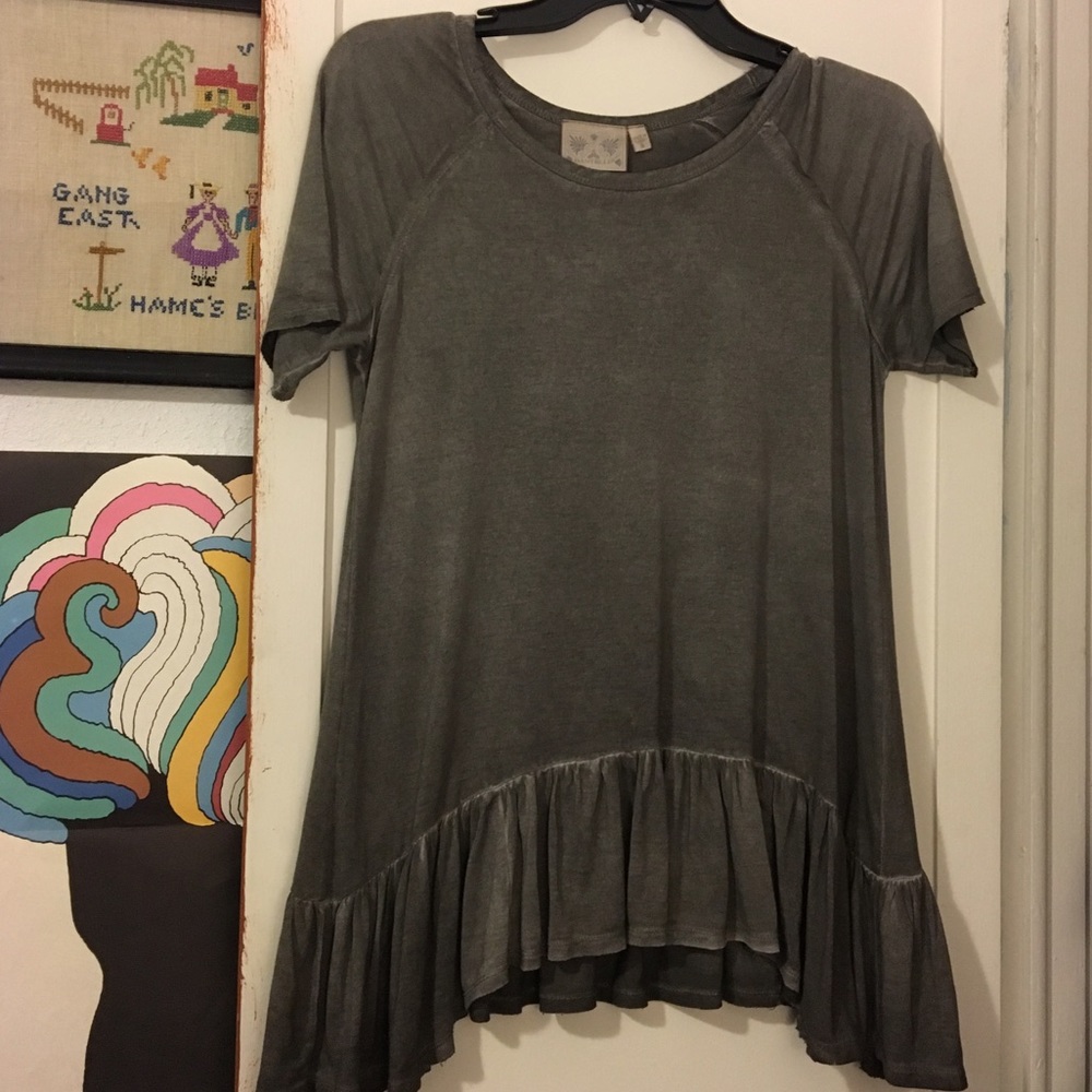 Dantelle Ruffle Hem shirt  - Nordstrom Top.